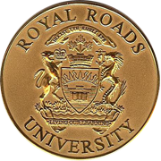 Royal Roads University Custom Medallion
